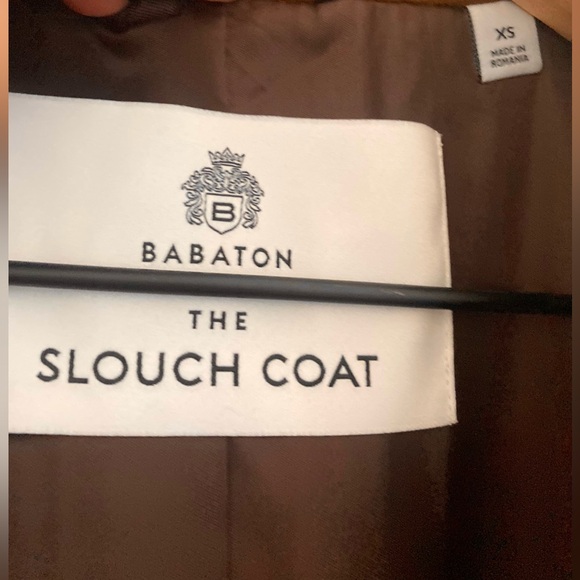 Aritzia Babaton the Slouch Coat New in Deep Camel - Picture 6 of 7